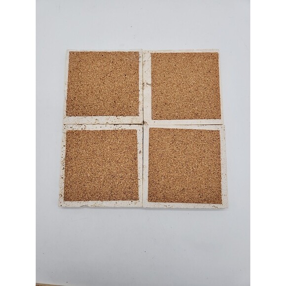 Penn State University Set of 4 Stone Drink Coasters PSU State College 4 Scenes - Picture 6 of 9